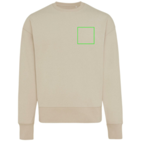 IQONIQ Kruger Relax-Rundhals-Sweater aus recycelt. Baumwolle desert bedrucken, Art.-Nr. T9302.006.XXS IQONIQ Kruger Relax-Rundhals-Sweater aus recycelt. Baumwolle desert bedrucken, Art.-Nr. T9302.006.XXS