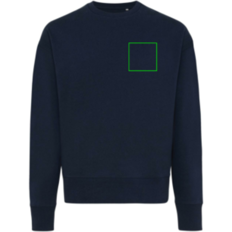 IQONIQ Kruger Relax-Rundhals-Sweater aus recycelt. Baumwolle navy blau bedrucken, Art.-Nr. T9302.002.XXL IQONIQ Kruger Relax-Rundhals-Sweater aus recycelt. Baumwolle navy blau bedrucken, Art.-Nr. T9302.002.XXL