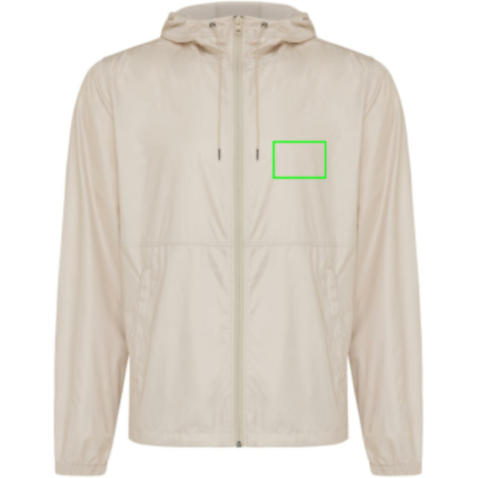 IQONIQ Logan Lightweight Jacke aus recyceltem Polyester beige bedrucken, Art.-Nr. T9701.030.S IQONIQ Logan Lightweight Jacke aus recyceltem Polyester beige bedrucken, Art.-Nr. T9701.030.S