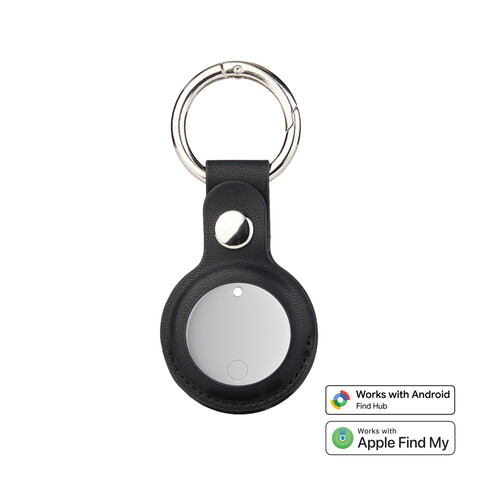 Findmate Dual IPX5 Artikel-Finder aus RCS recyceltem ABS weiß bedrucken, Art.-Nr. P301.6203