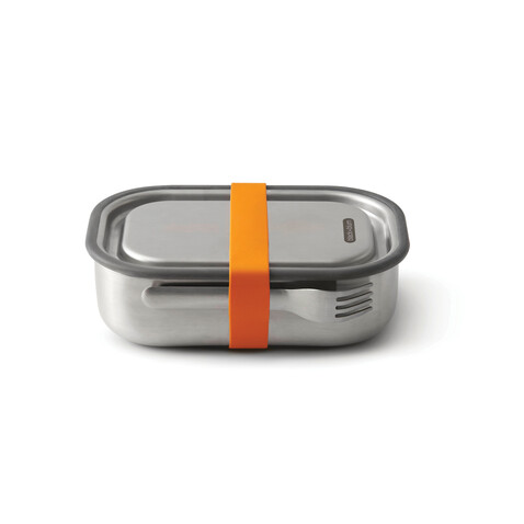 Black+Blum Stainless Steel Lunch Box groß orange bedrucken, Art.-Nr. P439.0008