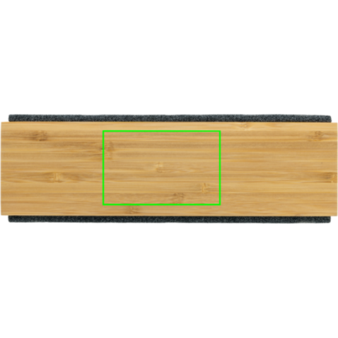 Wynn 20W kabelloser Bambus Lautsprecher braun bedrucken, Art.-Nr. P329.659