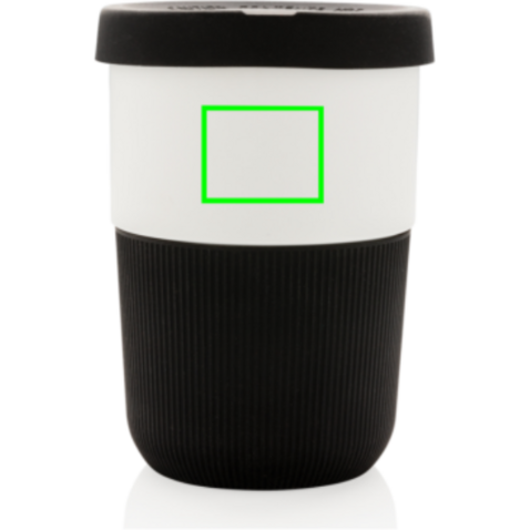 PLA Cup Coffee-To-Go 380ml schwarz bedrucken, Art.-Nr. P432.831
