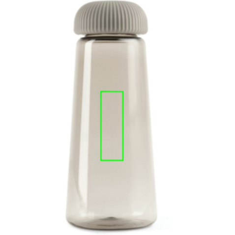 VINGA Erie 575ml Flasche aus RCS recyceltem PET grau bedrucken, Art.-Nr. V433029