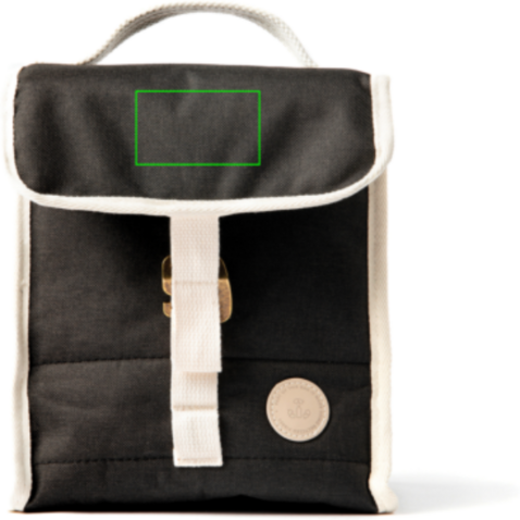 VINGA Sortino Day-Trip Kühltasche schwarz bedrucken, Art.-Nr. 519003