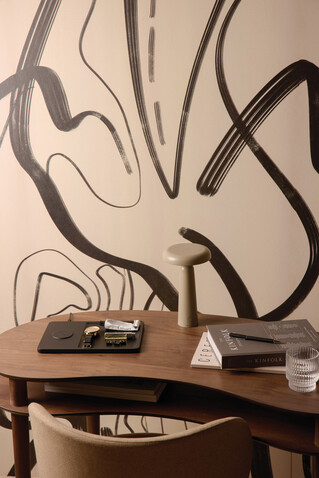VINGA Timo RCS Desk-Charger und Ablage schwarz bedrucken, Art.-Nr. V3080001