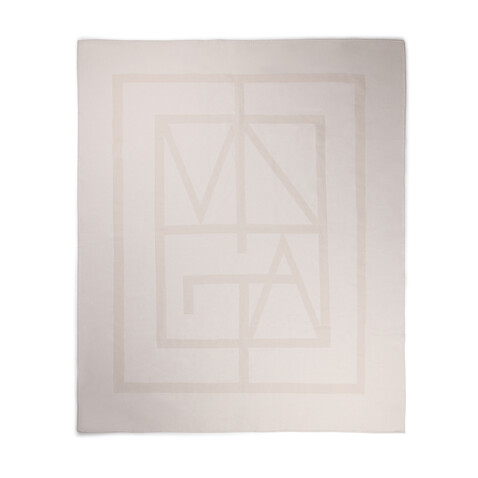 VINGA Monogram GRS Decke off white bedrucken, Art.-Nr. V4040603