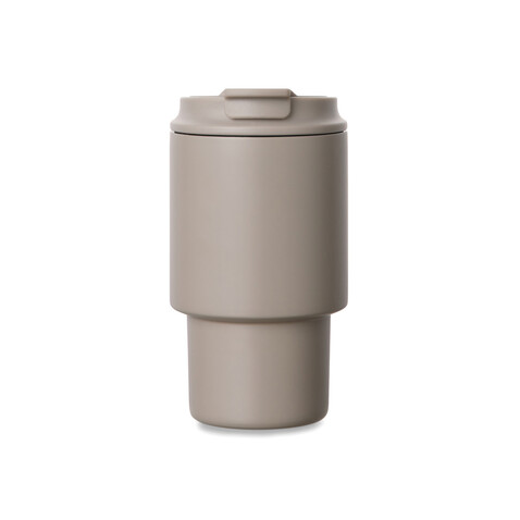 VINGA Nagano RCS To-Go-Becher, 350ml greige bedrucken, Art.-Nr. V4320619