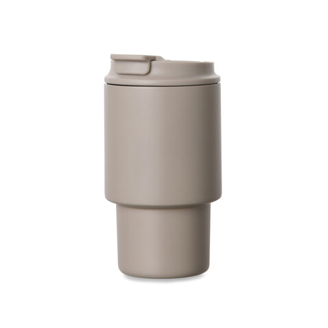 VINGA Nagano RCS To-Go-Becher, 350ml greige bedrucken, Art.-Nr. V4320619