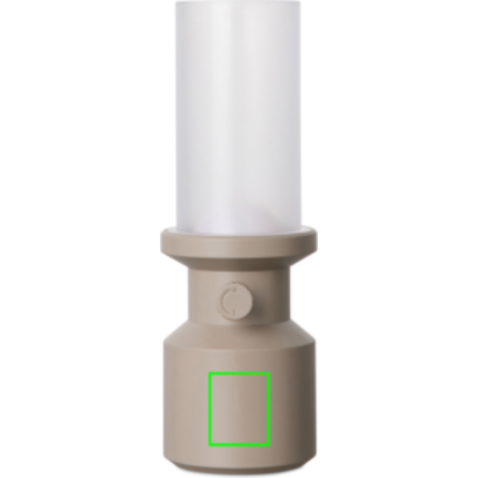 VINGA Niori RCS Tischlampe beige bedrucken, Art.-Nr. V5130319
