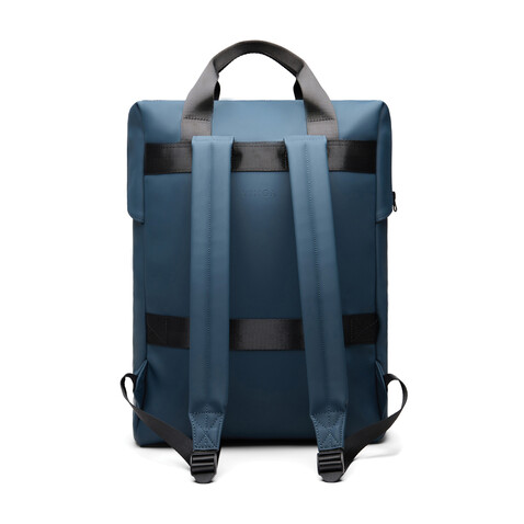 VINGA Baltimore RCS Tote Rucksack navy blau bedrucken, Art.-Nr. V7050025