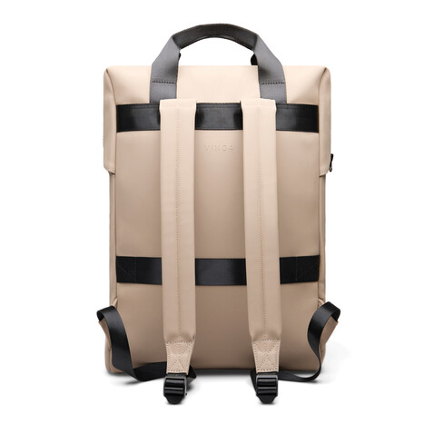 VINGA Baltimore RCS Tote Rucksack greige bedrucken, Art.-Nr. V7050019 VINGA Baltimore RCS Tote Rucksack greige bedrucken, Art.-Nr. V7050019