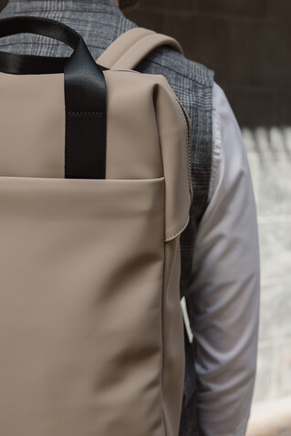 VINGA Baltimore RCS Tote Rucksack greige bedrucken, Art.-Nr. V7050019 VINGA Baltimore RCS Tote Rucksack greige bedrucken, Art.-Nr. V7050019