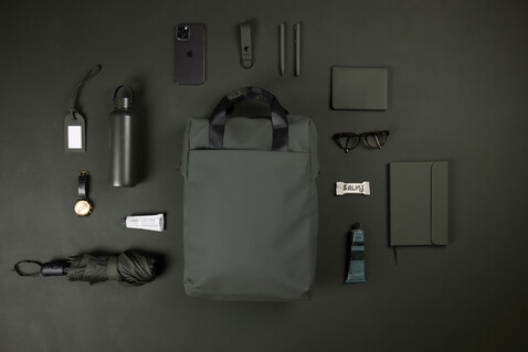 VINGA Baltimore RCS Tote Rucksack grün bedrucken, Art.-Nr. V7050007 VINGA Baltimore RCS Tote Rucksack grün bedrucken, Art.-Nr. V7050007