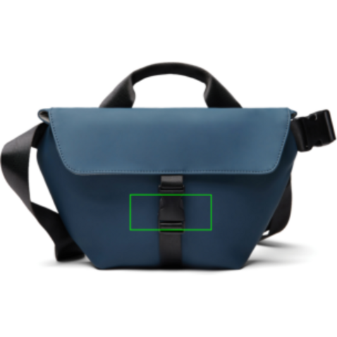 VINGA Baltimore RCS Sling-Bag navy blau bedrucken, Art.-Nr. V7630125
