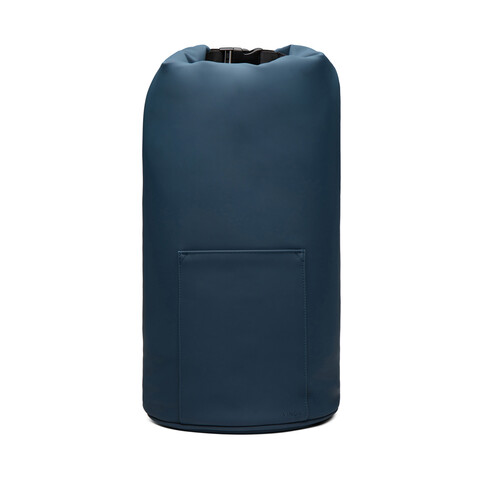 VINGA Baltimore RCS Roll-Top Kühltasche navy blau bedrucken, Art.-Nr. V7750225