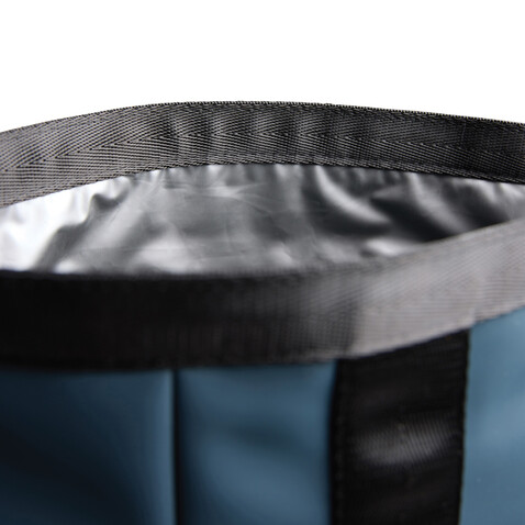 VINGA Baltimore RCS Roll-Top Kühltasche navy blau bedrucken, Art.-Nr. V7750225