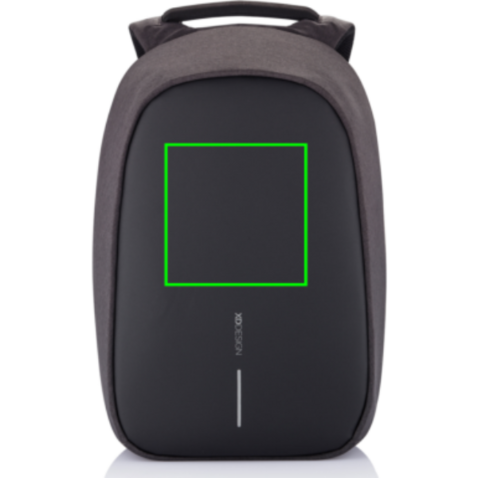 Bobby Hero Regular Anti-Diebstahl-Rucksack anthrazit, grau bedrucken, Art.-Nr. P705.291