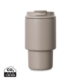VINGA Nagano RCS To-Go-Becher, 350ml greige bedrucken, Art.-Nr. V4320619 VINGA Nagano RCS To-Go-Becher, 350ml greige bedrucken, Art.-Nr. V4320619