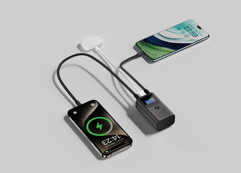 Urban Vitamin Campbell 55W 10.000mAh Pocket-Powerbank grau bedrucken, Art.-Nr. P322.7602 Urban Vitamin Campbell 55W 10.000mAh Pocket-Powerbank grau bedrucken, Art.-Nr. P322.7602