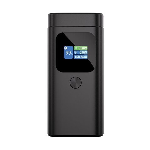 Urban Vitamin Sunnyvale 100W 15.000mAh magnetische Powerbank grau bedrucken, Art.-Nr. P322.7702