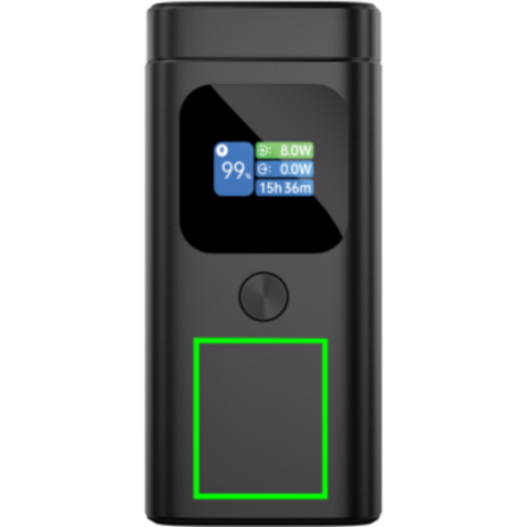 Urban Vitamin Sunnyvale 100W 15.000mAh magnetische Powerbank grau bedrucken, Art.-Nr. P322.7702