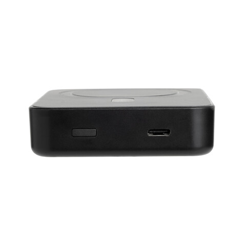 Amporia 10.000mAh magnetische Powerbak aus RCS rec. ABS schwarz bedrucken, Art.-Nr. P322.8901 Amporia 10.000mAh magnetische Powerbak aus RCS rec. ABS schwarz bedrucken, Art.-Nr. P322.8901