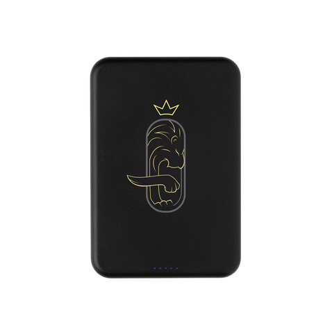 Amporia 10.000mAh magnetische Powerbak aus RCS rec. ABS schwarz bedrucken, Art.-Nr. P322.8901 Amporia 10.000mAh magnetische Powerbak aus RCS rec. ABS schwarz bedrucken, Art.-Nr. P322.8901