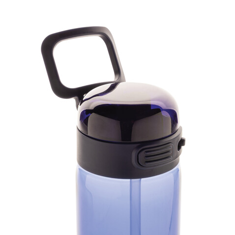 Sip&#039;nLock RCS rPET auslaufsichere Sport-Trinkflasche 800ml navy blau bedrucken, Art.-Nr. P437.7025