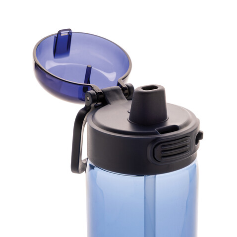 Sip&#039;nLock RCS rPET auslaufsichere Sport-Trinkflasche 800ml navy blau bedrucken, Art.-Nr. P437.7025