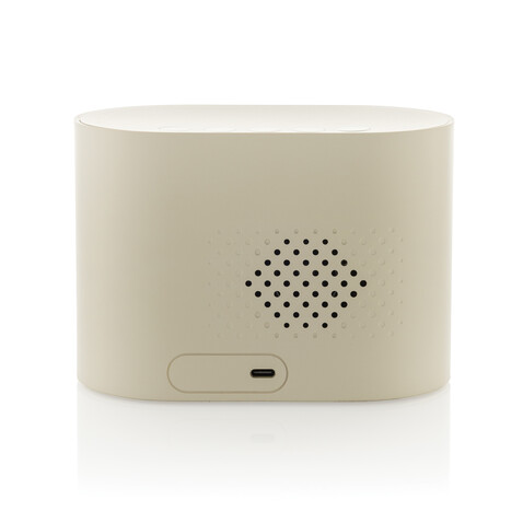 LumaRise RCS Sonnenaufgangs-Wecker beige bedrucken, Art.-Nr. P457.0019