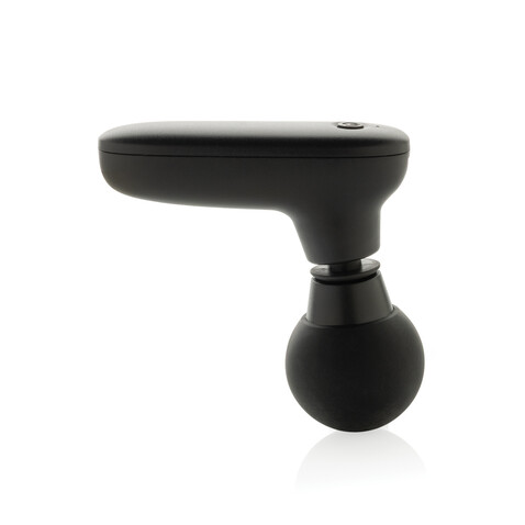 Revix Massage-Gun aus RCS recyceltem ABS schwarz bedrucken, Art.-Nr. P457.0101