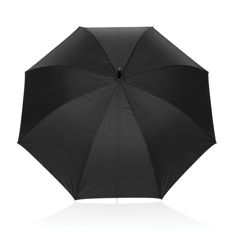 Swiss Peak Vero Aware™ RPET 25&quot;-Regenschirm schwarz bedrucken, Art.-Nr. P850.7501