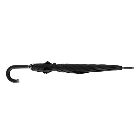 Swiss Peak Vero Aware™ RPET 25&quot;-Regenschirm schwarz bedrucken, Art.-Nr. P850.7501