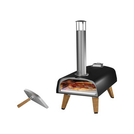 BOSKA Pizza Ofen Pro Pellet schwarz bedrucken, Art.-Nr. RB320503 BOSKA Pizza Ofen Pro Pellet schwarz bedrucken, Art.-Nr. RB320503