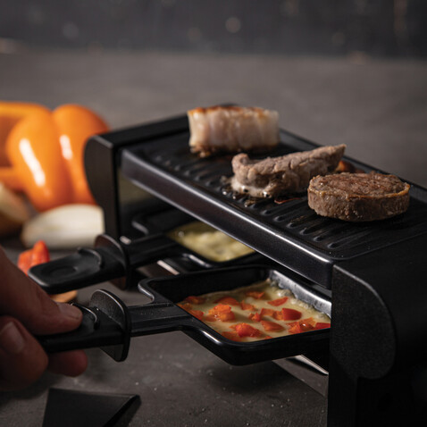 BOSKA Gourmet Raclette Mini schwarz bedrucken, Art.-Nr. RB851100