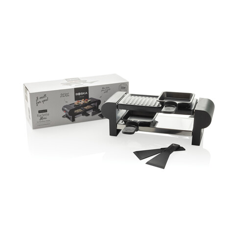 BOSKA Gourmet Raclette Mini schwarz bedrucken, Art.-Nr. RB851100