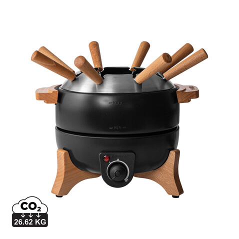 BOSKA electrisches Party Fondue Set - 2.3L (EU Type F) schwarz bedrucken, Art.-Nr. RB853570