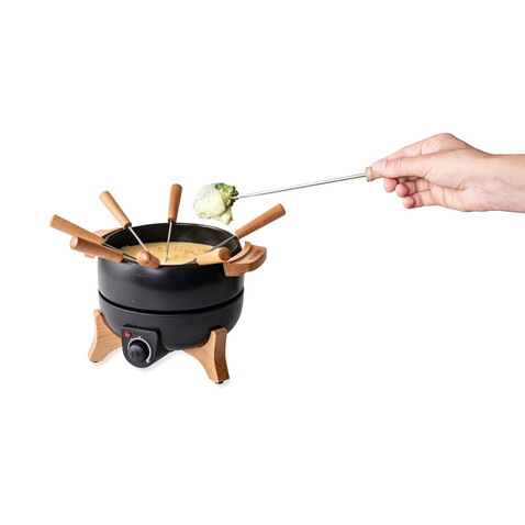 BOSKA electrisches Party Fondue Set - 2.3L (EU Type F) schwarz bedrucken, Art.-Nr. RB853570