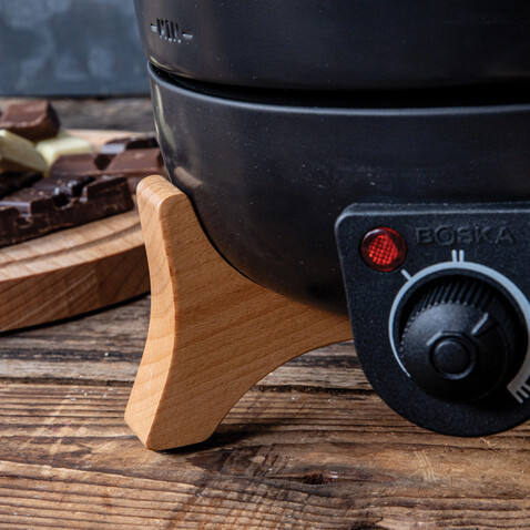 BOSKA electrisches Party Fondue Set - 2.3L (EU Type F) schwarz bedrucken, Art.-Nr. RB853570