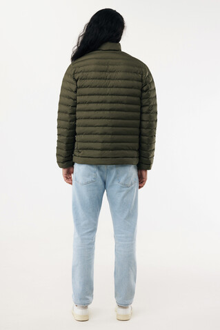 IQONIQ Maiko Herren Steppjacke aus recyceltem Polyester khaki bedrucken, Art.-Nr. T1703.020.XXXL