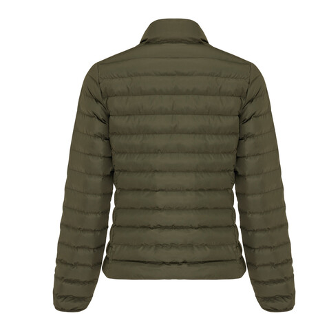 IQONIQ Maiko Damen Steppjacke aus recyceltem Polyester khaki bedrucken, Art.-Nr. T4703.020.XXS