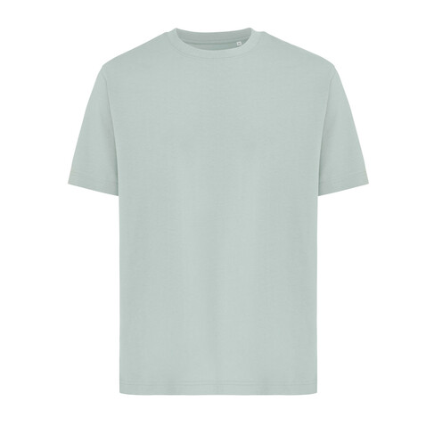IQONIQ Nikko Heavyweight T-Shirt aus recycelter Baumwolle Iceberg green bedrucken, Art.-Nr. T9106.023.XXXL