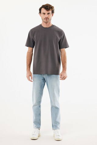 IQONIQ Nikko Heavyweight T-Shirt aus recycelter Baumwolle anthrazit bedrucken, Art.-Nr. T9106.019.L IQONIQ Nikko Heavyweight T-Shirt aus recycelter Baumwolle anthrazit bedrucken, Art.-Nr. T9106.019.L