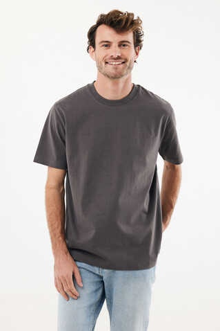 IQONIQ Nikko Heavyweight T-Shirt aus recycelter Baumwolle anthrazit bedrucken, Art.-Nr. T9106.019.L IQONIQ Nikko Heavyweight T-Shirt aus recycelter Baumwolle anthrazit bedrucken, Art.-Nr. T9106.019.L