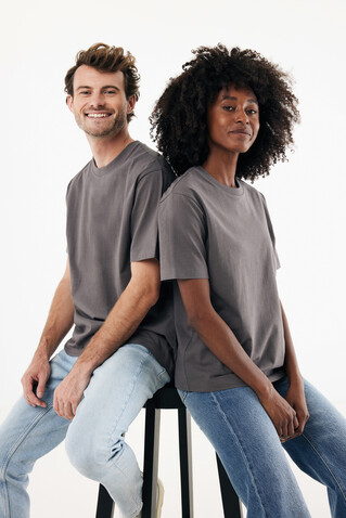 IQONIQ Nikko Heavyweight T-Shirt aus recycelter Baumwolle anthrazit bedrucken, Art.-Nr. T9106.019.L IQONIQ Nikko Heavyweight T-Shirt aus recycelter Baumwolle anthrazit bedrucken, Art.-Nr. T9106.019.L