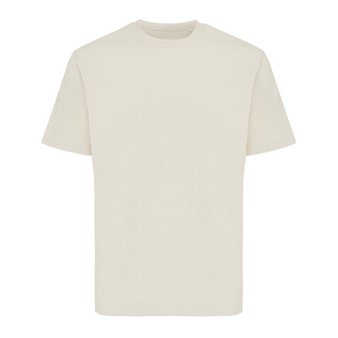 IQONIQ Nikko Heavyweight T-Shirt aus recycelter Baumwolle natural raw bedrucken, Art.-Nr. T9106.018.L