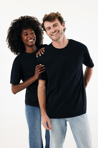 IQONIQ Nikko Heavyweight T-Shirt aus recycelter Baumwolle schwarz bedrucken, Art.-Nr. T9106.001.XXL IQONIQ Nikko Heavyweight T-Shirt aus recycelter Baumwolle schwarz bedrucken, Art.-Nr. T9106.001.XXL