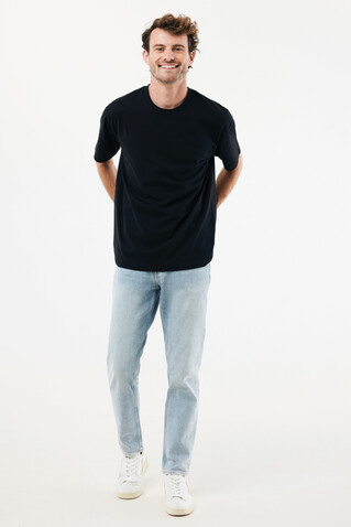 IQONIQ Nikko Heavyweight T-Shirt aus recycelter Baumwolle schwarz bedrucken, Art.-Nr. T9106.001.XXL IQONIQ Nikko Heavyweight T-Shirt aus recycelter Baumwolle schwarz bedrucken, Art.-Nr. T9106.001.XXL