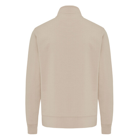 IQONIQ Elgon Quarter-Zip-Sweater aus rec. Baumwolle desert bedrucken, Art.-Nr. T9601.006.XL